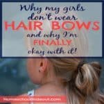 Why My Girls Don’t Wear Hair Bows