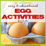 A Dozen Fun Egg-tivities for Homeschoolers