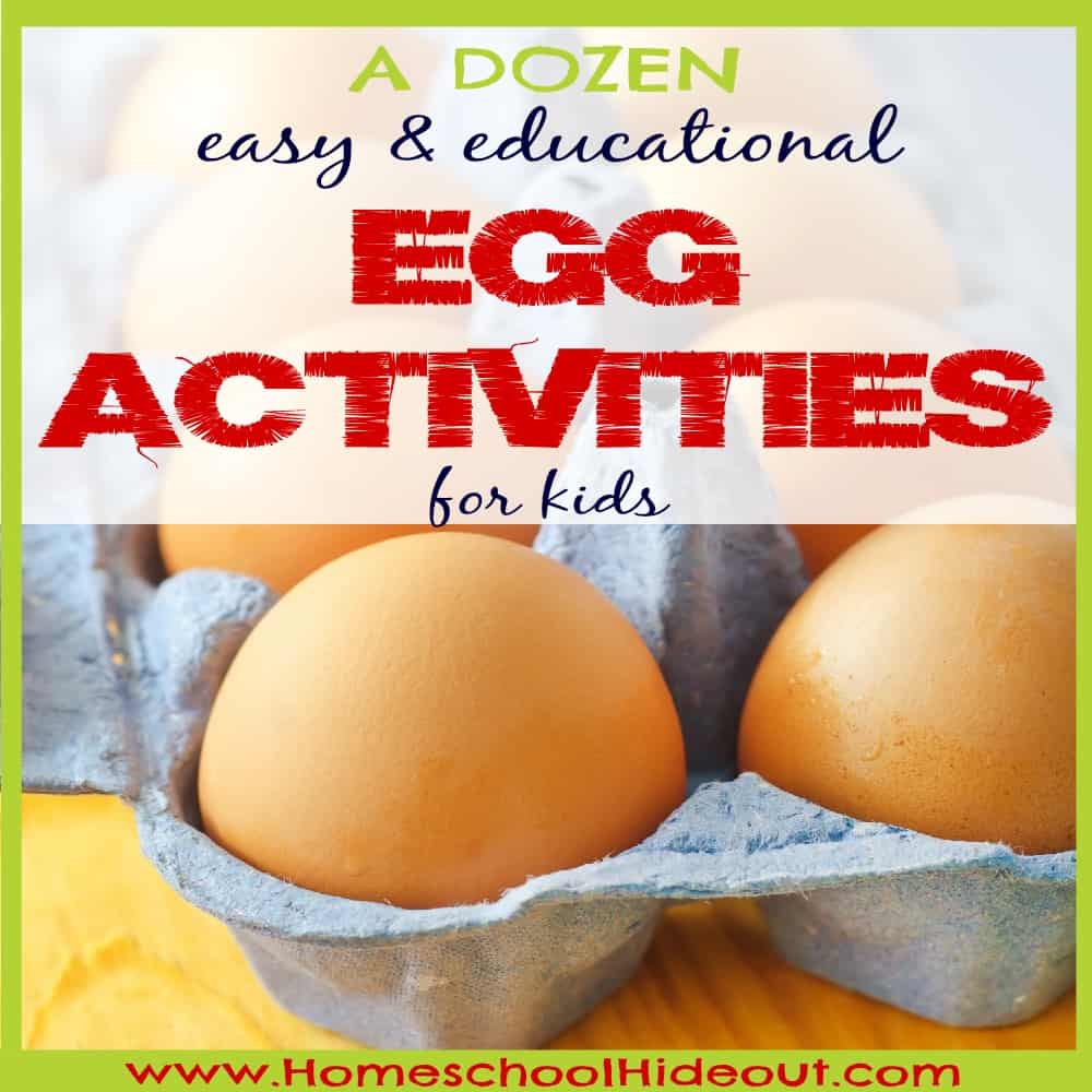 12 Easy Educational Egg Activities for Kids