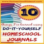 Do It Yourself Homeschool Journal