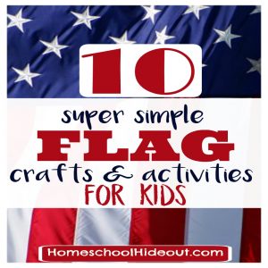 Easy Flag Crafts & Activities for kids that'll knock your socks off!