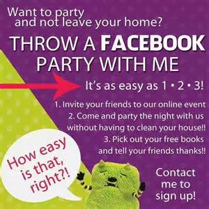 Let's Party...on Facebook, that is!