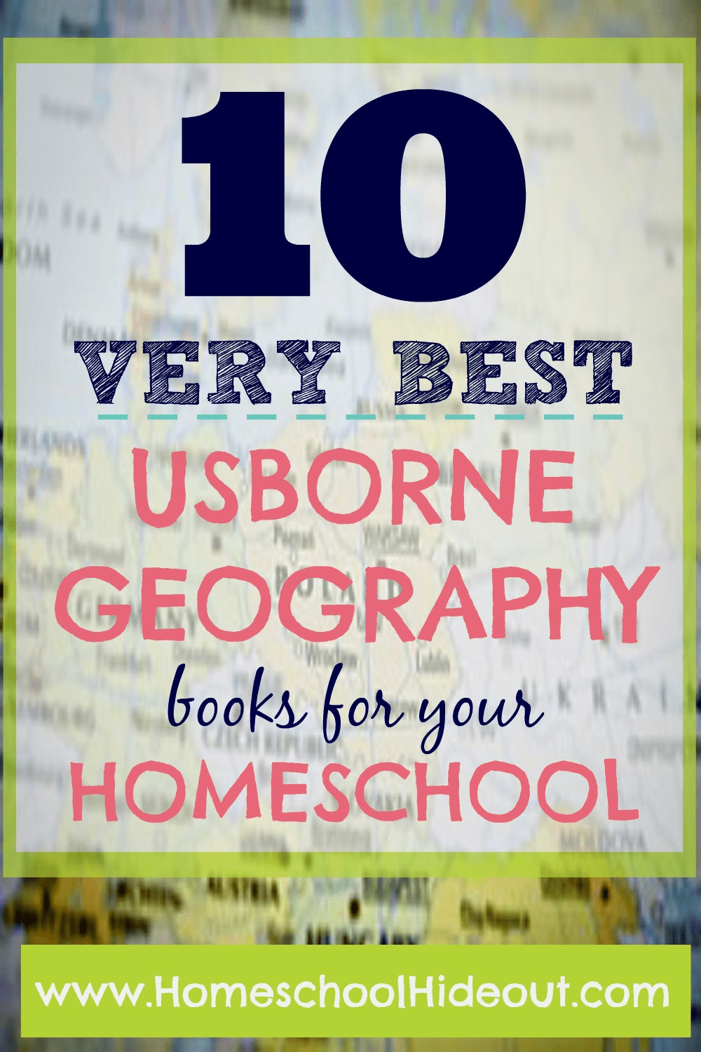 With vibrant photos and tons of fun facts, these 10 Usborne geography books are perfect for any homeschooler!