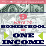 How to Homeschool on One Income