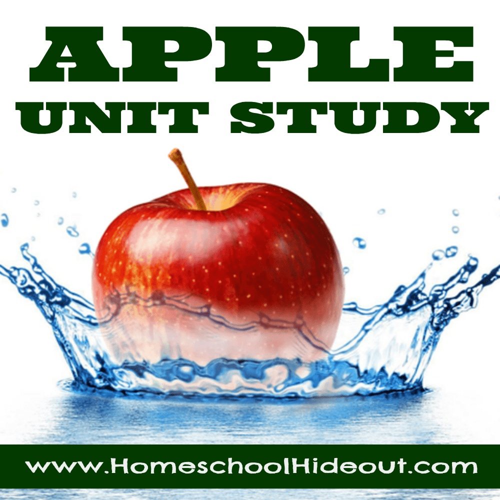 Educational crafts and activities for your apple unit study