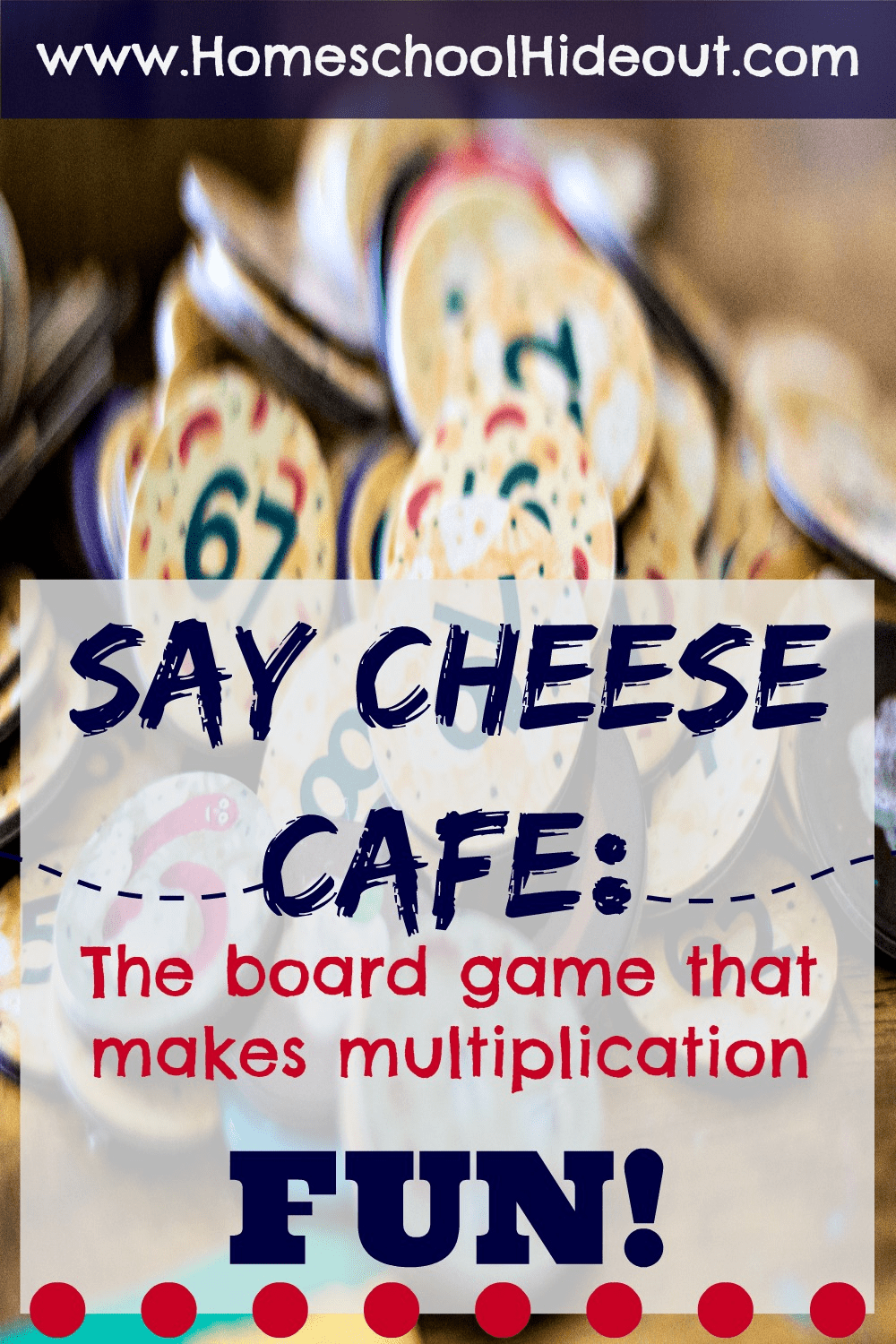 I am obsessed with this game, Say Cheese Cafe! It really drives home the multiplication facts like nothing we've tried before!