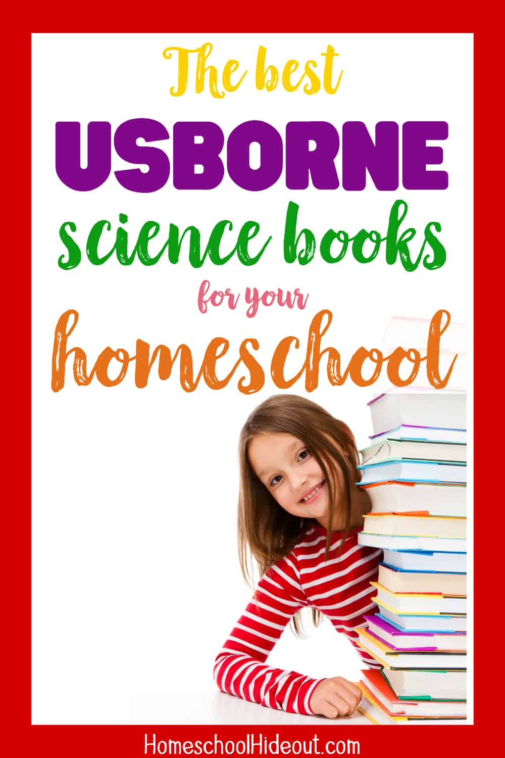 FINALLY! A one-stop-shop for Usborne science books for homeschoolers. Human body, dinosaurs, oceans, animals...this covers EVERYTHING for me!