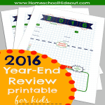 Our 2016: + a Year End Review Printable FREEBIE