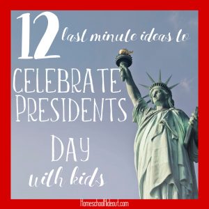 This was so fun and I had the supplies on hand! YAY. Activities, crafts and silly facts to celebrate Presidents Day with your littles.