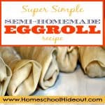Semi-Homemade Eggroll Recipe