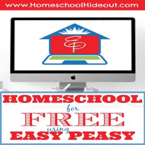 You can homeschool for FREE using Easy Peasy!