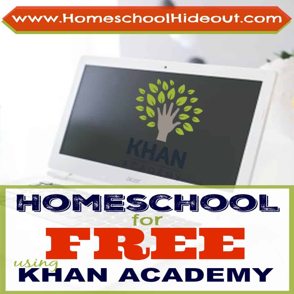 You can actually homeschool for FREE when using Khan Academy in your homeschool? Count me in!