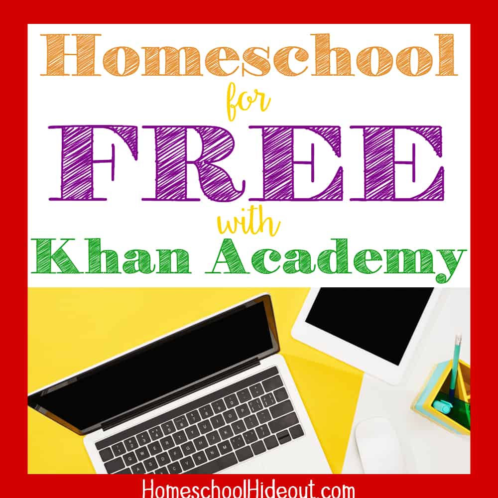 Using Khan Academy in your homeschool is genius! Save time and money and quit arguing with your kids about their school work!