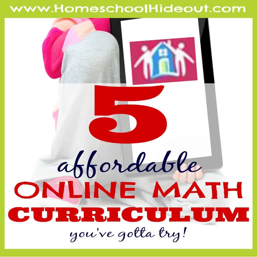 5 online homeschool math curriculum