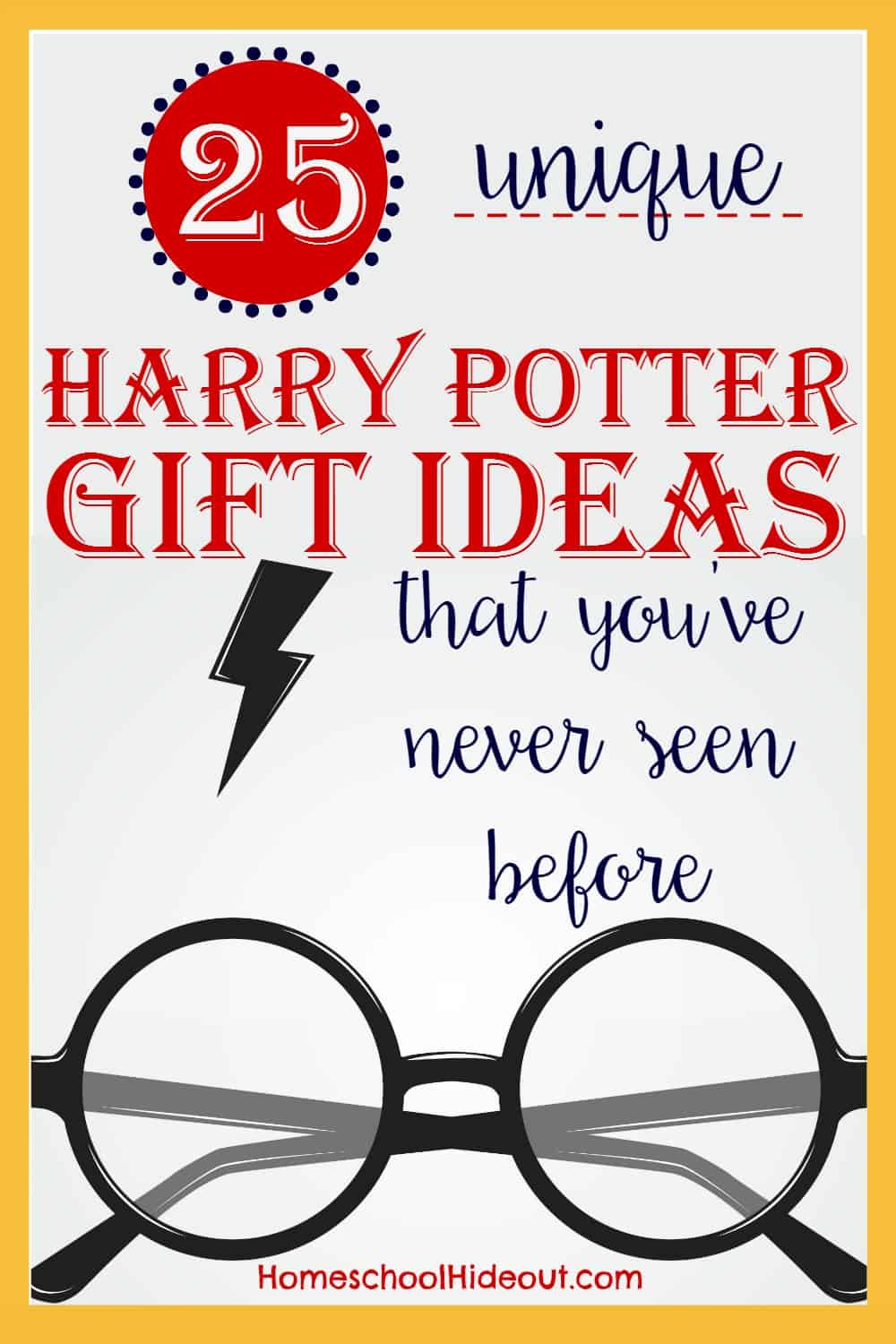 The ultimate list of Harry Potter gift ideas! I've never seen some of these items and can't wait for them to show up in my mailbox! Ordering #16 right NOW!