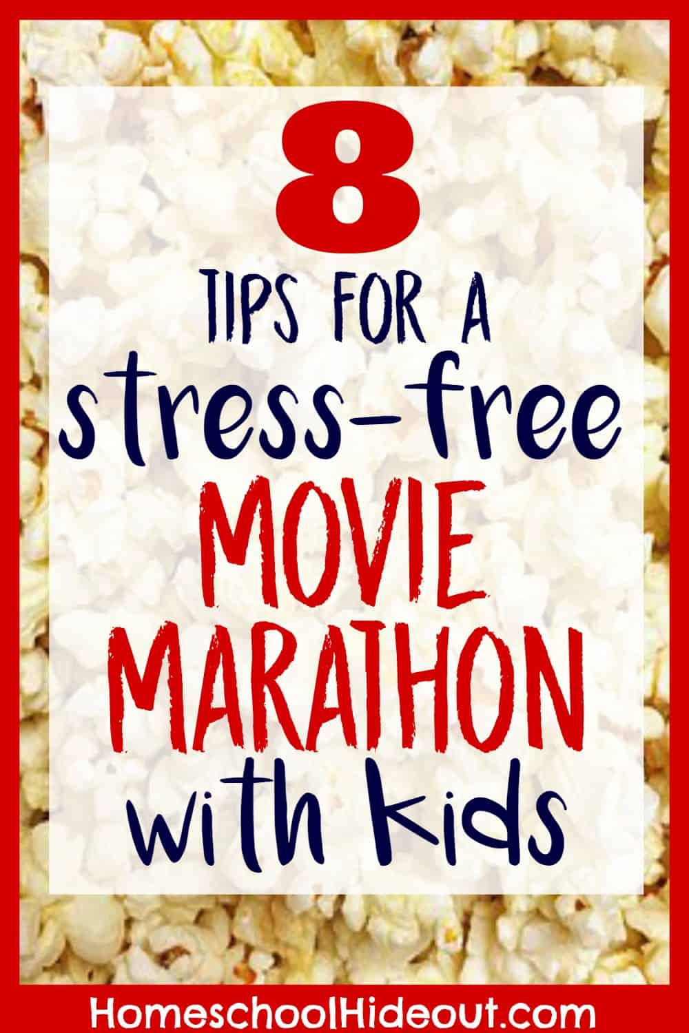 Host a stress-free movie marathon WITH KIDS with these 8 simple tips! # 4 is genius!