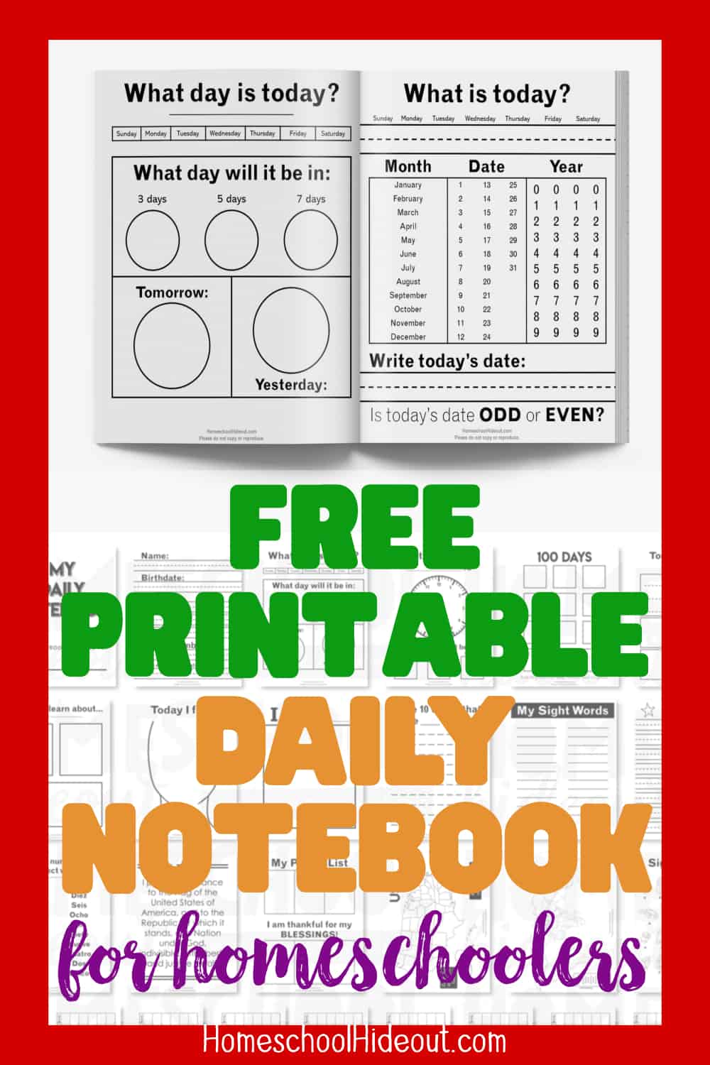 homeschool-printable-worksheets