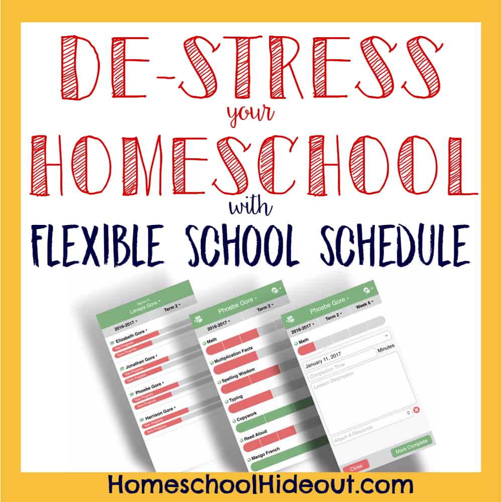 Creating a flexible homeschool schedule has never been so stress-free!