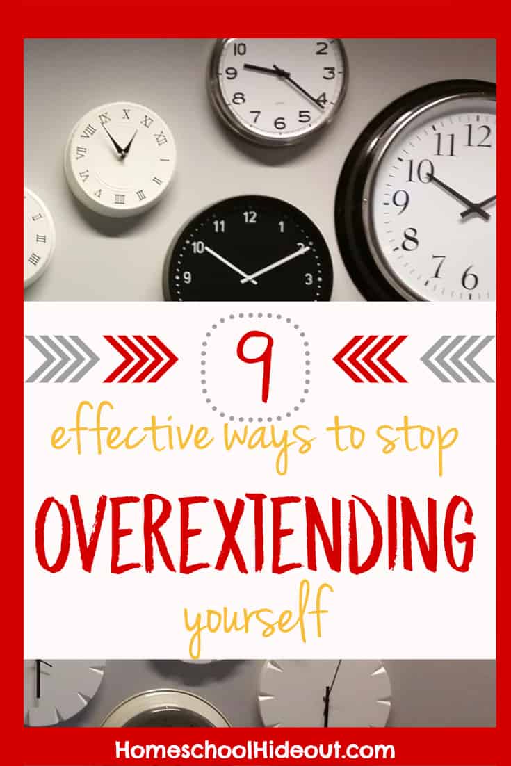 9 effective ways to stop overextending yourself