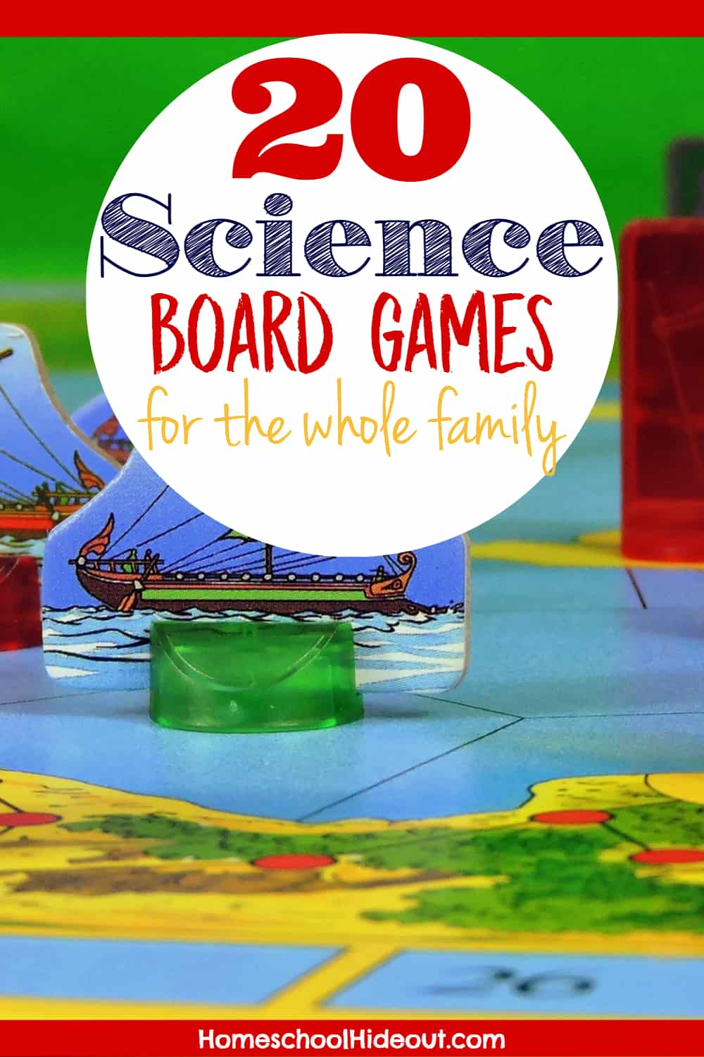 Introduce new ideas using these top 20 science board games!