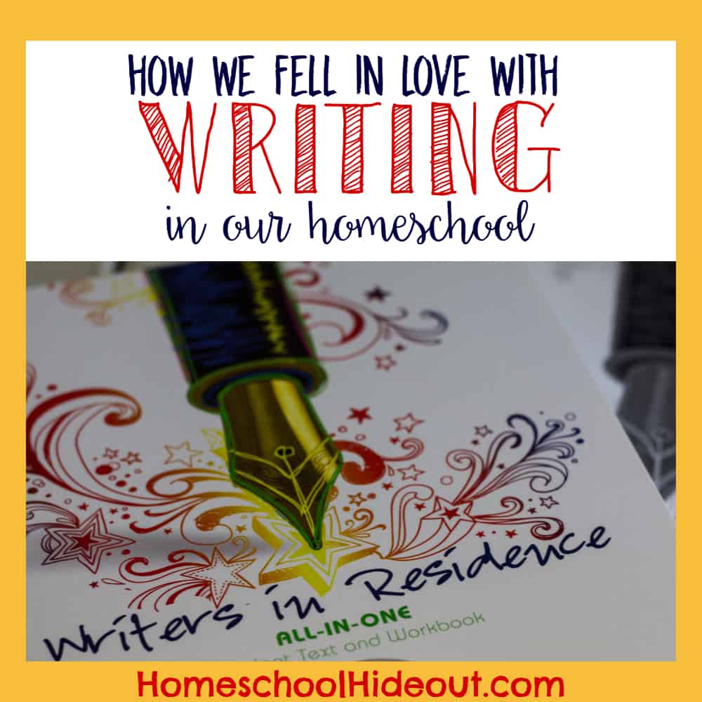 Writers in Residence is the most engaging homeschool writing curriculum we've found! The kids are LOVING it!