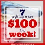 7 Easy Ways to Make $100 This Week