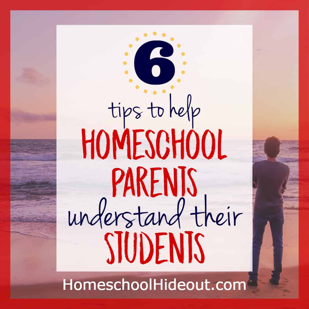 Being both mom and homeschool teacher is hard. These tips were perfect for helping parents understand students better.
