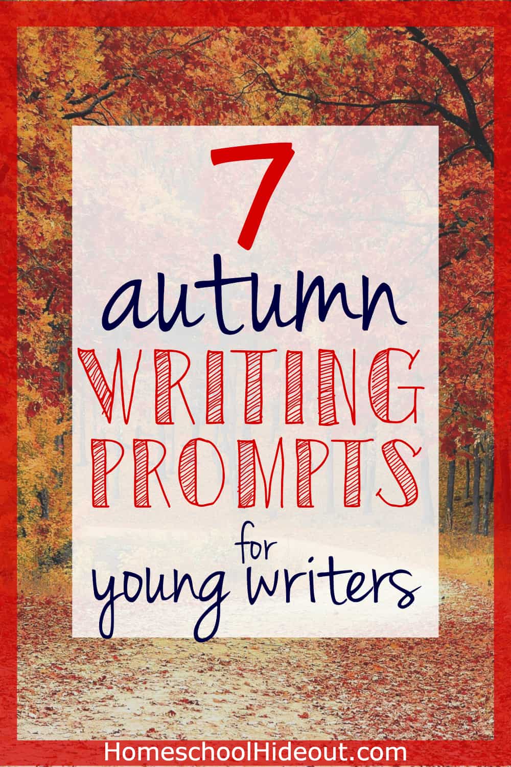Take in the sights and sounds of fall with these 7 autumn writing prompts. Document the details we all love so much!