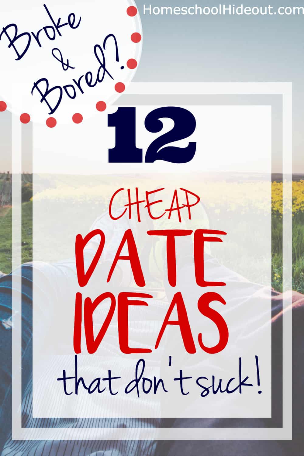 This list of cheap date ideas has me excited about our next date night! Gotta make it happen SOON!