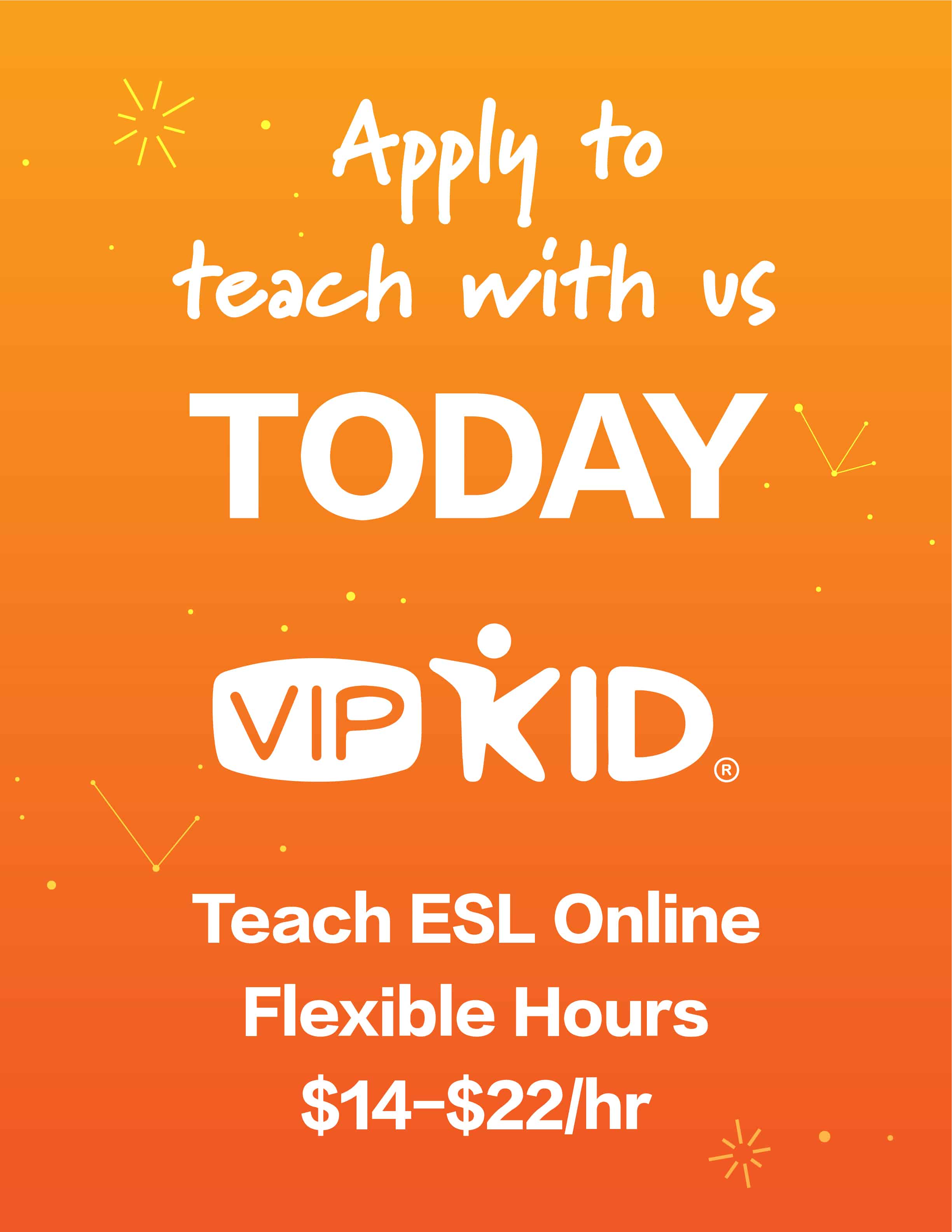 It's never been easier to make part-time money at home! With VIPKID, teachers average $19/hour from the comfort of their home!