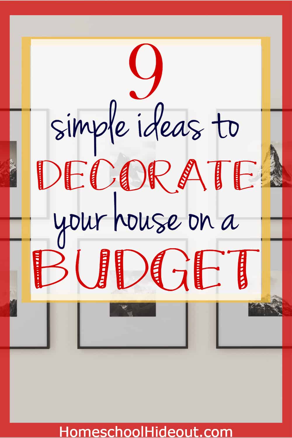 These simple tips allowed me to decorate on a budget! I always get compliments and my bank account isn't empty due to redecorating!