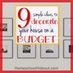 How to Decorate on a Budget