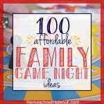 100 Ideas for Family Game Night