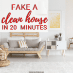 Fake a Clean House in 20 Minutes