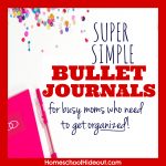 Simple Bullet Journal for Moms