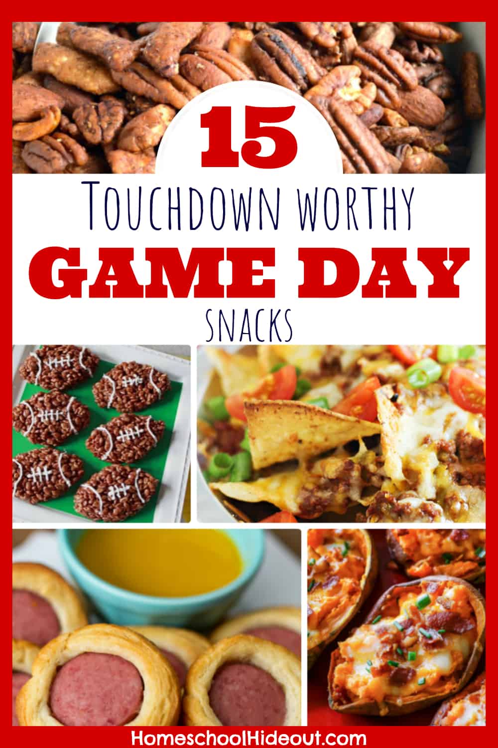 Check out these yummy game day snacks that won't disappoint!