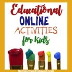 Educational Online Activities for Kids