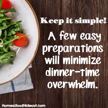 These are super awesome tips to help busy mamas get dinner on the table, night after night!