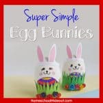 Easter Egg Bunny Craft for Kids