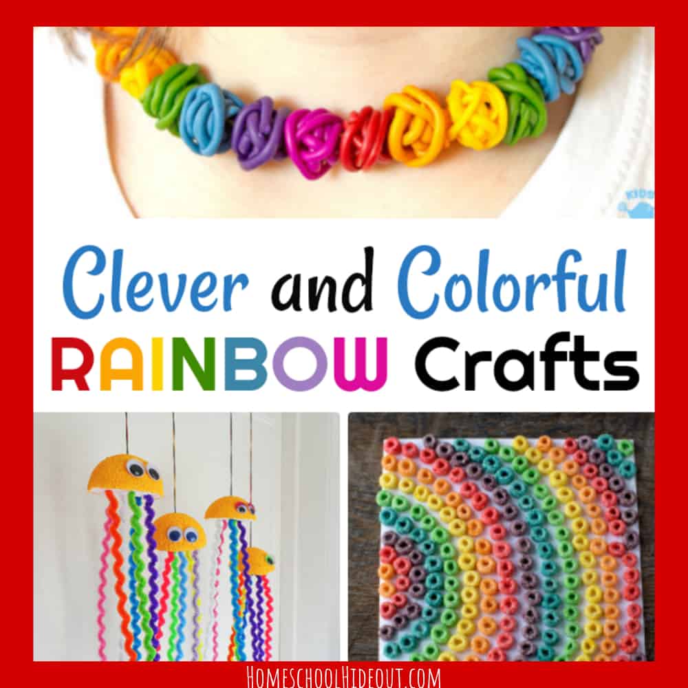 Love these rainbow crafts for kids. They'll make the most adorable keepsakes and are sure to inspire a smile!