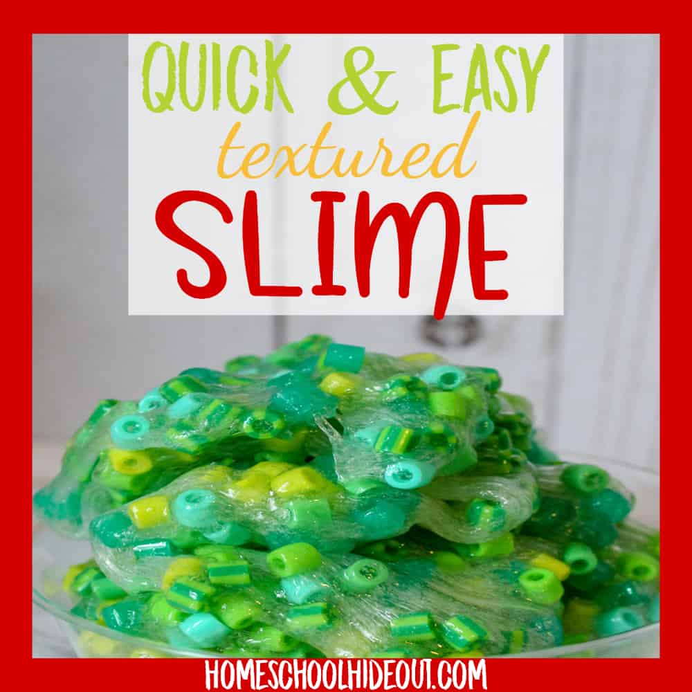 Quick & Easy Crayon Slime Recipe - Homeschool Hideout