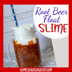 Who wouldn't love a simple root beer float slime? It'll make your taste buds water the whole time you're playing with it!