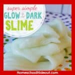 Super Easy Glow in the Dark Slime