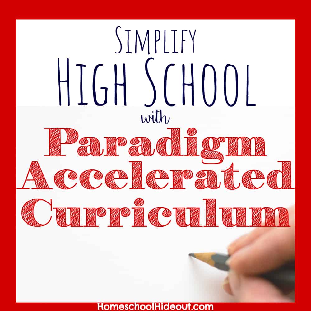 Paradigm Accelerated Curriculum has everything you need to make your high schooler a success! From core classes to electives, they've got it covered!