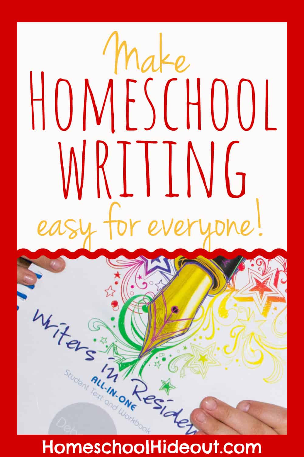 Take the struggle out of homeschool writing with Writers in Residence!