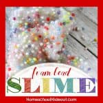 Foam Bead Slime Recipe
