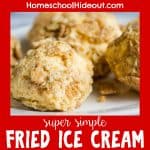 Easy Fried Ice Cream Recipe