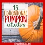 15 Educational Pumpkin Activities for Kids