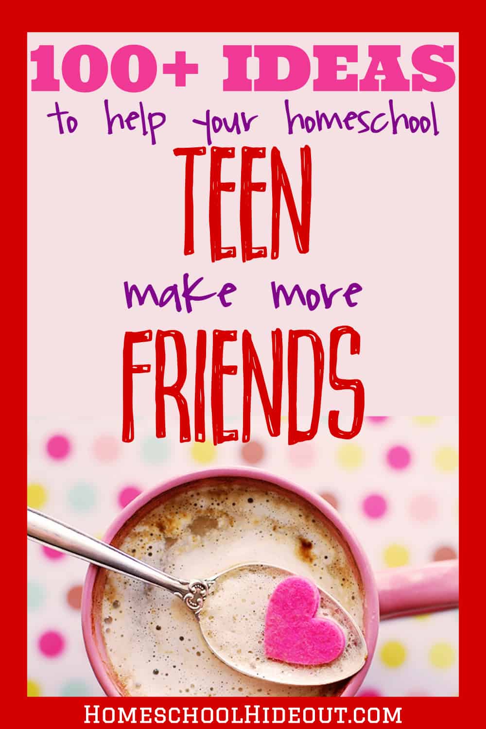 Are you struggling to socaialize homeschool teens? You aren't alone! With over 100 ideas for homeschool teen activities, you won't have to struggle anymore. #friends #teens #homeschool #homeschoolers #homeschooling #teenactivities #groupactivities
