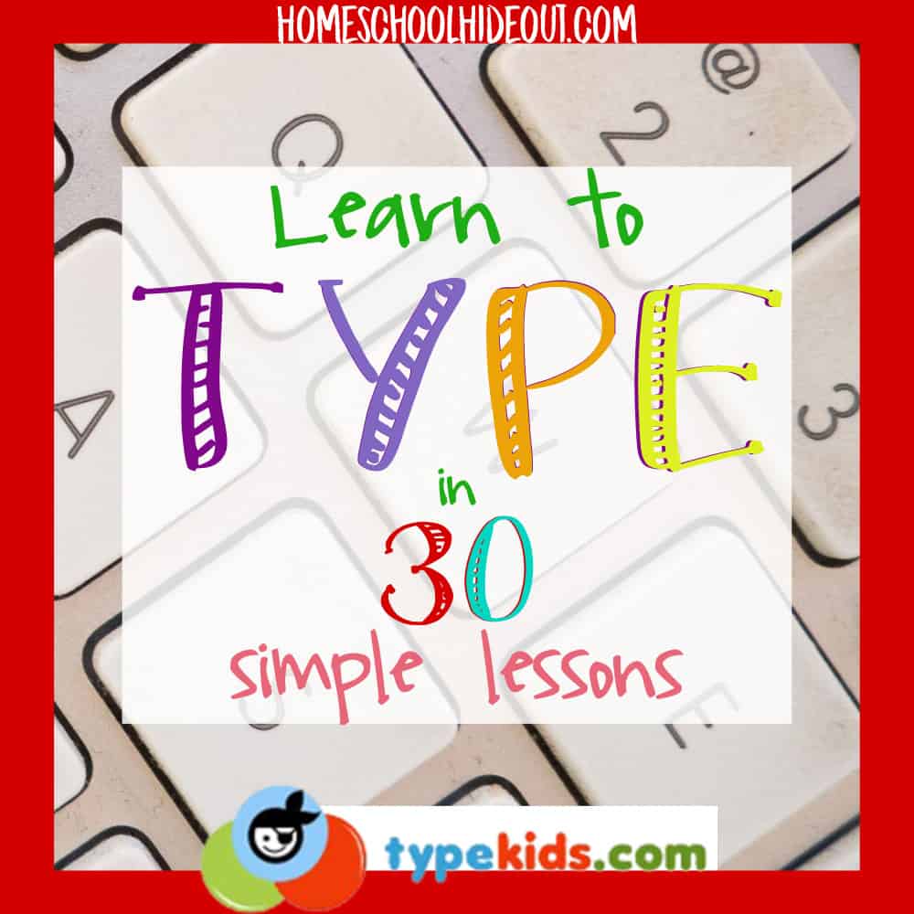 Learn to type quickly and proficiently with TypeKids! #typing #homeschool #homeschooling #learntotype #onlinelearning